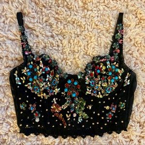Marciano Beaded Bustier